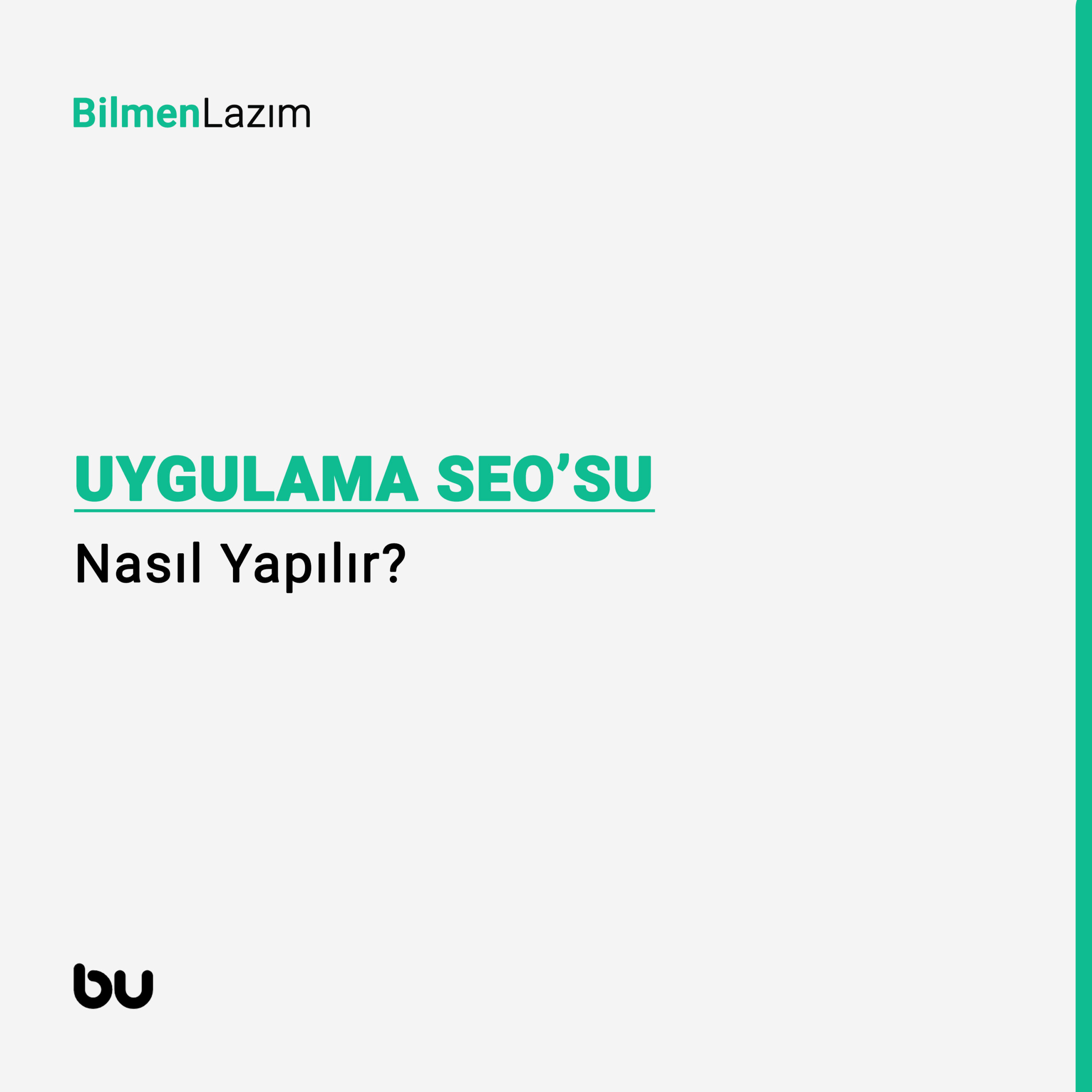 uygulama SEO'su