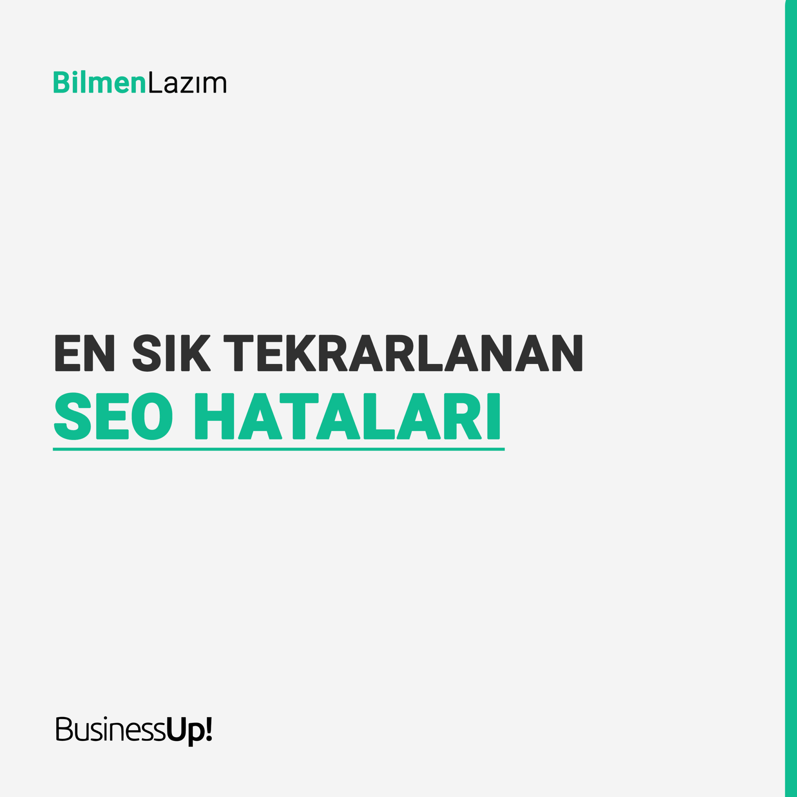 SEO hataları