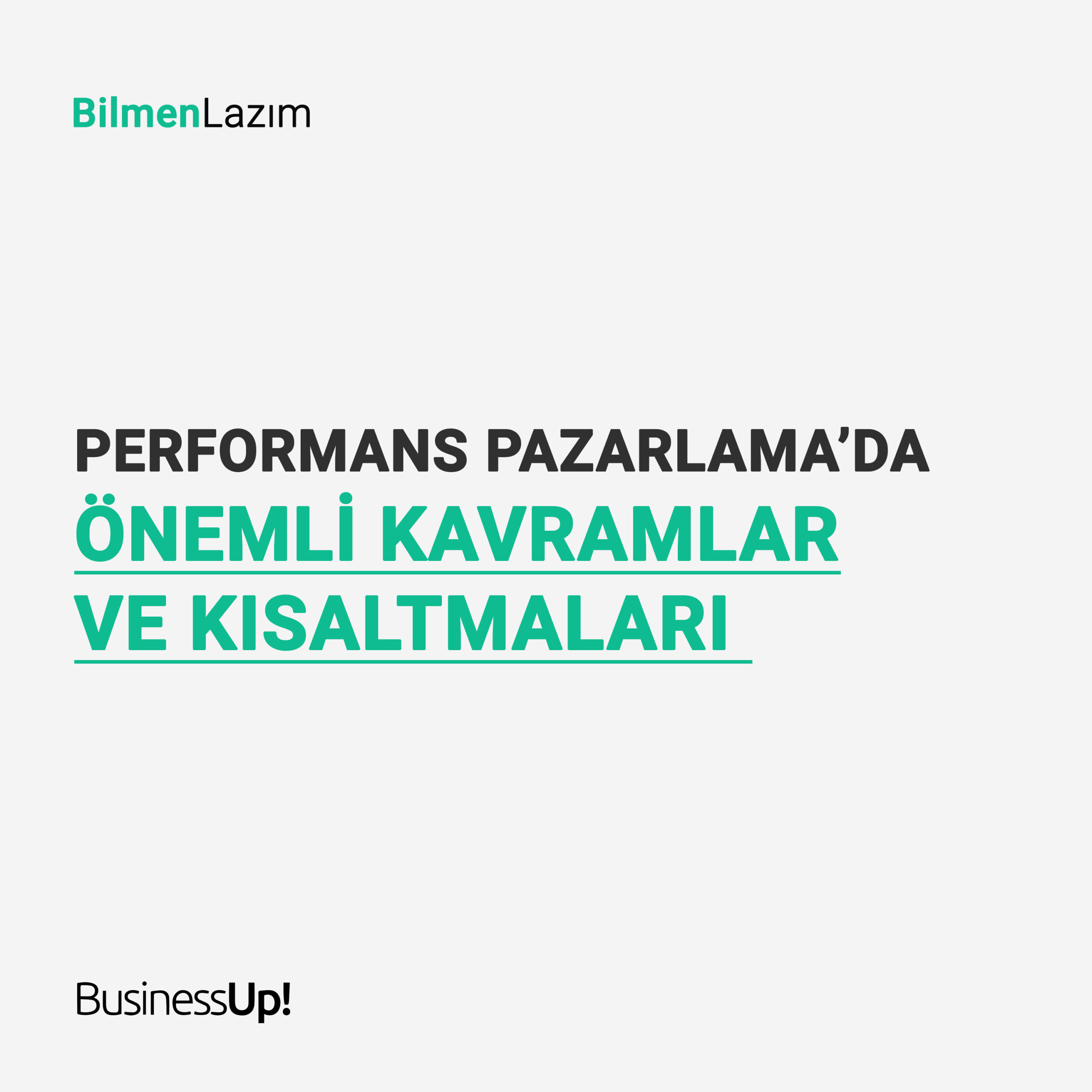 performans pazarlama kavramları