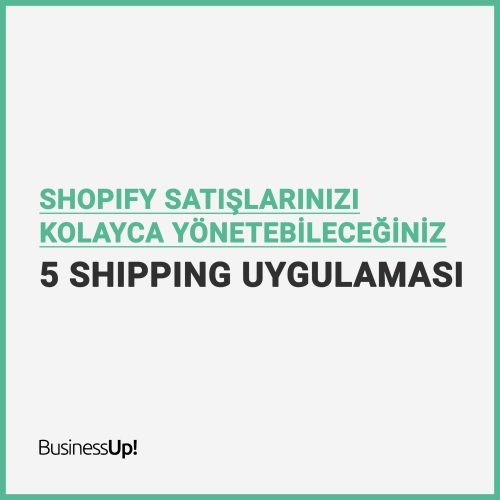 Shopify shipping uygulaması