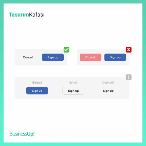 Sitede Buton Tasarımı Nasıl Olmalı?