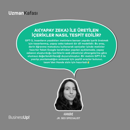Yapay Zeka ile Üretilen İçerikler Nasıl Tespit Edilir?